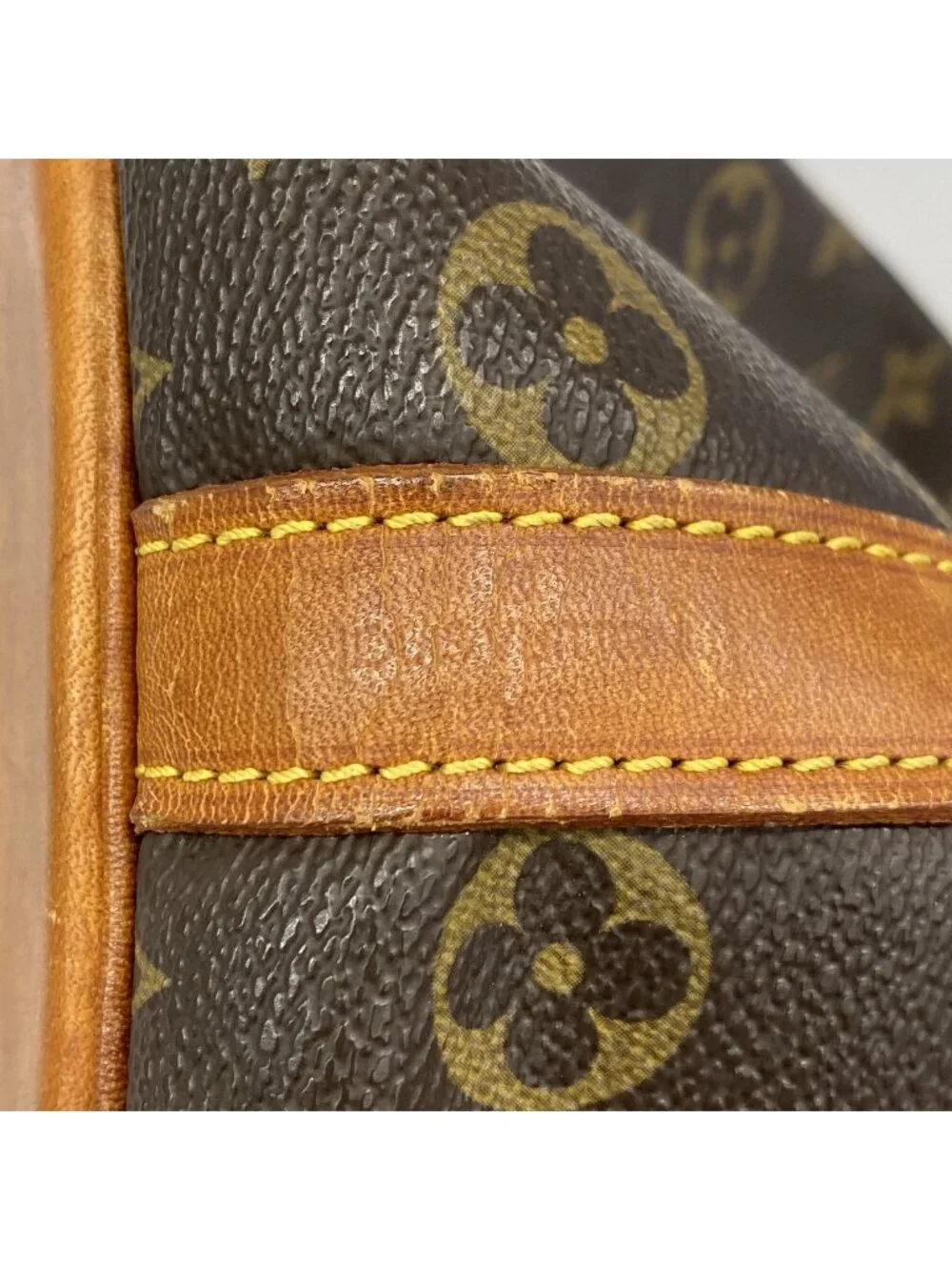 Louis Vuitton Shoulder Bag Monogram Petit Noe Brown